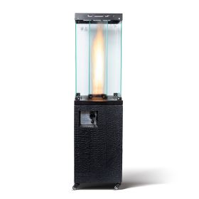 Black Outdoor Square Propane Patio Heater 41000 BTU - as Pic