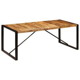 Dining Table 78.7"x39.4"x29.5" Solid Mango Wood