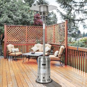 46000BTU Propane Patio Heater ,Stainless Steel, New Design,ETL Certificate