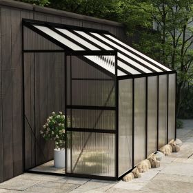 Greenhouse Anthracite Aluminum 220 ft³