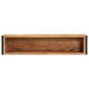 Planter 35.4"x7.9"x26.8" Solid Acacia Wood