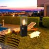 Black Outdoor Square Propane Patio Heater 41000 BTU - as Pic