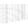 H-Shaped Gabion Planter Steel Wire 223.6"x15.7"x59.1"