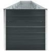 Garden Raised Bed Galvanized Steel 236.2"x31.5"x17.7" Anthracite