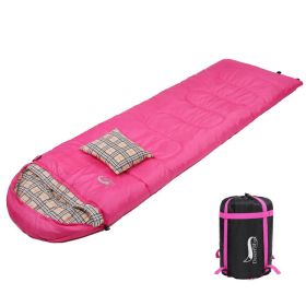 Camping Double Couple Sleeping Bag Adult Camping Lunch Break Sleeping Bag (Style: B)