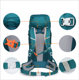 Camping bag (Color: Blue)