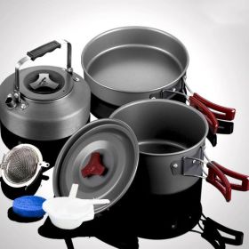 Picnic cookware set camping pot set camping pot (Color: 202)