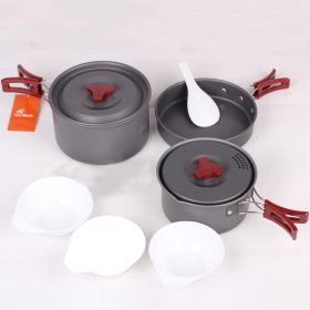 Picnic cookware set camping pot set camping pot (Color: 206)