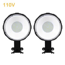 Multipurpose Outdoor LED Barn Light 100W Light Sensing Waterproof Wall Light (Light Color: White)