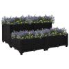 Raised Bed 31.5"x31.5"x15" Polypropylene