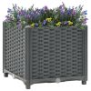 Raised Bed 15.7"x15.7"x15" Polypropylene