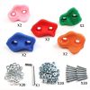 Wall Rock Jungle 10 Pieces Rock Climbing Kit Set with Mounting Screws