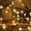 2Pcs Solar Powered String Lights 39.3FT 100LED Beads Fairy Star Lights