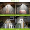 Solar Lights Outdoor 188 LEDs 1600lm Solar Security Lights Motion Sensor Lights 270Â°Lighting Angle Waterproof